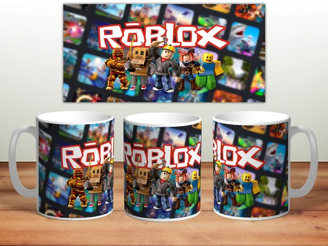 Poster Roblox on a mug for children mug print Roblox gift. 330 ml ceramic