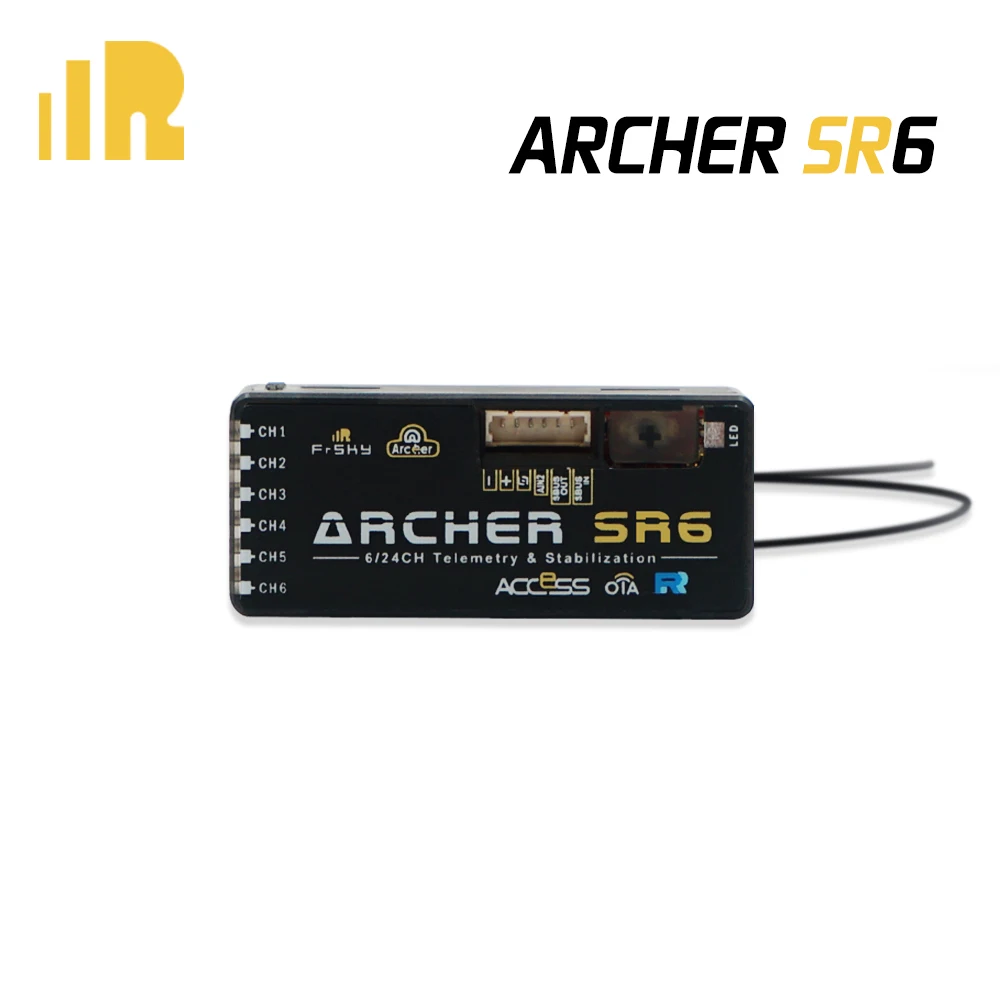 FrSky 2.4GHz ACCESS ARCHER SR6 RECEIVER