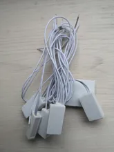 Barato MC-38 cable Sensor de ventana de puerta MC38 interruptor magnético normalmente cerrado NC para nuestra casa gsm/pstn sistema de alarma por cable