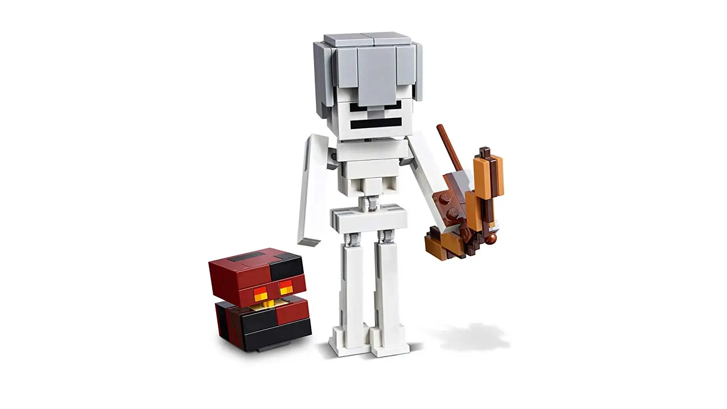 Конструктор LEGO Minecraft Скелет с кубом магмы 21150|Блочные конструкторы| |
