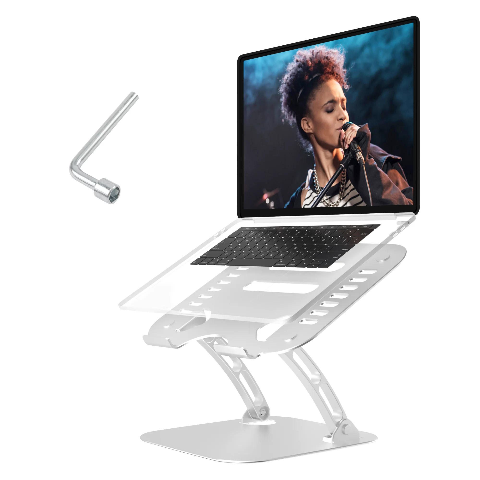 Portable Laptop Stand Holder Portable Tablet Computer Support Base Notebook Stand for Macbook Pro Huawei Adjustable Stand Holder tablet stand for bed