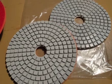 Uds 3/4 lijado disco de mojado almohadillas de pulido de diamante de granito, mármol pulidora de piedra Flexible de herramientas de mano