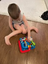 Juguetes educativos para niños, pista de aventura, juegos de mesa, Rail, coches mecánicos, estacionamientos, regalos de Navidad para niños