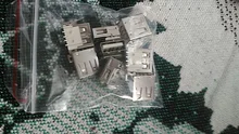 Puerto estándar USB tipo A, conector hembra de soldadura, PCB, USB-A, SMT, 4 pines, 10 Uds.