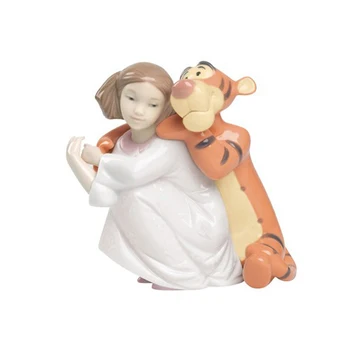 

NAO Figure To Hug Tigger. Sculpture Decoration Disney. Tigger Porcelain