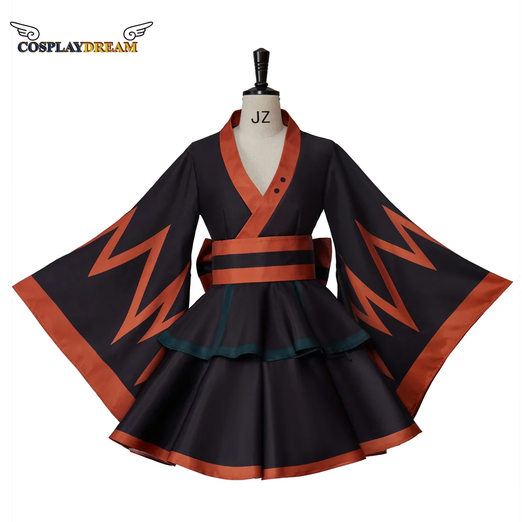 

Cosplaydream My Hero Academia Katsuki Bakugou Kimono Cosplay Costume Set Kimono Outfits Halloween Carnival Suit