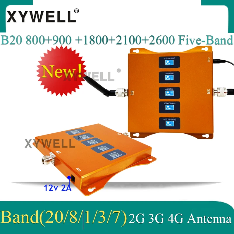 New!! Five-Band B20 800/900/1800/2100/2600mhz