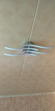Led-Ceiling-Light Bedroom Curved-Design Restaurant Modern 2/3/4-lights AC85-265V 24W