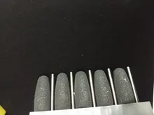 10 unids/lote de herramientas dentales, pulidor de goma de silicona para pulir uñas de laboratorio, fresa, pieza de mano, accesorio de la máquina