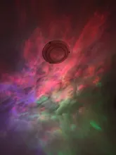 Led-Projector-Lamp Nebula Rotating-Night-Light Bedroom Starry Sky Aurora-Star Galaxy