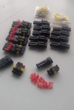 Way-Amp Electrical-Wire-Connector-Plug Super-Seal Waterproof 2-Pin for 2-5sets-Kit 1/2/3-/..