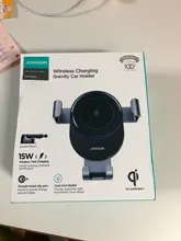 Car-Phone-Holder Car-Mount Intelligent Infrared Wireless Qi for 15W