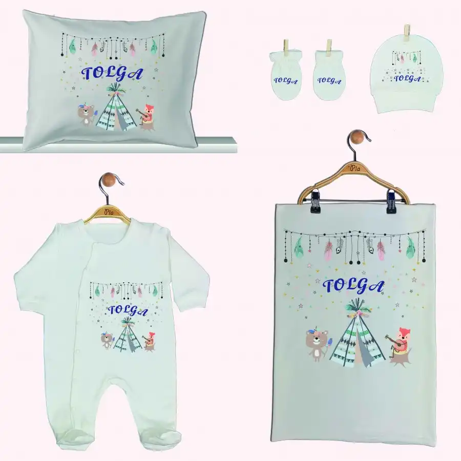 Ensemble De Sortie A L Hopital Pour Nouveau Ne Garcon 11 Pieces Production 100 Coton Lettrage Avec Nom Personnalise Pochette Personnalisee Kit Pour Bebe Ete 21 Aliexpress