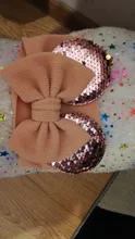 Diadema con lazo para niña, turbante de lentejuelas para niña, banda para el pelo para niña, diademas elásticas, accesorios para el cabello para bebé