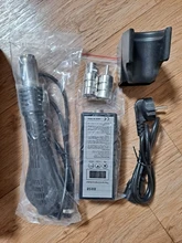 Pistola de aire caliente 8858 SMD, Estación de Reparación de soldadura, soplador de aire caliente, herramientas de reparación de soldadura