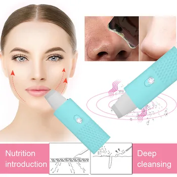 

Ultrasonic Deep Face Cleaning Machine Skin Scrubber Remove Blackhead Reduce Wrinkles Facial Whitening Lifting Facial Care Tool