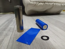50pcs 18650 Battery Wrap PVC Heat Shrink Tubing Precut for Battery Film Tape Battery