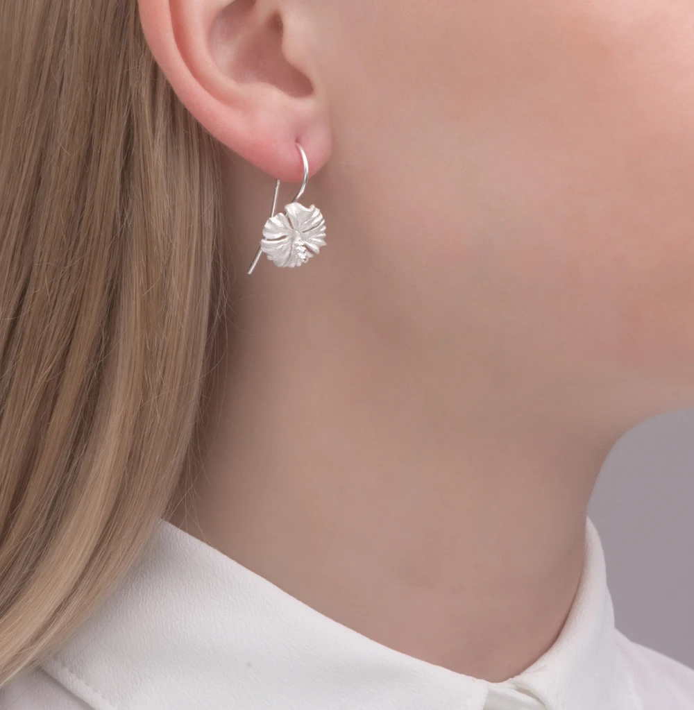 Silver earrings SUNLIGHT test 925