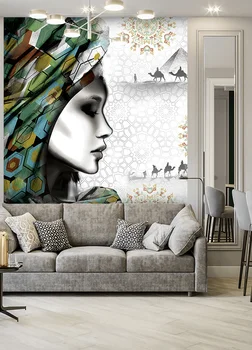 

Флизелиновые 3D photo wallpaper flizetto uni "Queen of Egypt" 200 х270см item No. u-22113049