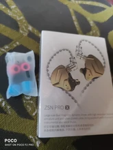 NEW KZ ZSN PRO X 1DD 1BA Hybrid Metal In Ear Earphone HIFI DJ Monito Running Sport Earphone