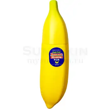 

Night face mask with banana Tony Moly magic food banana sleeping pack