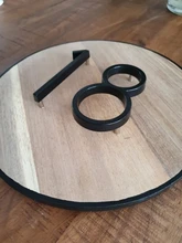 125mm casa flotante numero para casa número letras gran puerta moderna alfabeto casa al aire libre 5 pulgadas. Números negros placa de dirección Dash Slash signo #0-9