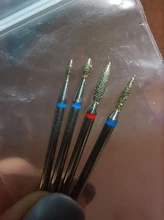 Taladro de diamante para uñas, fresa, cortador de uñas artístico, limpieza de cutículas para manicura, molinos eléctricos, herramienta amoladora de rebaba, 1 Uds.