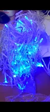 String Light Decorative-Light Led Curtain Christmas Garland 96leds Party Garden Outdoor
