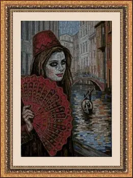

CROSS STITCH KIT PANDATHREAD MODERN AND SURREAL 33301