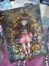 Bolso de diseñador para mujer, bolsa de hombro de lona duradera de alta calidad con estampado de dibujos animados, bolso escolar para chicas