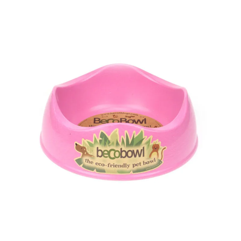 BECO миска средняя 21 CM 0.75 L розовая|Кормление собаки| |