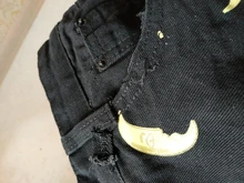 2021, Digital Luna estrella impreso Pantalones rectos pantalones a la moda Jeans moda impreso damas alta cintura niñas Denim Chic Pantalones