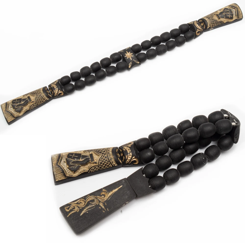 Rosary flip, rosary in hand, men's rosary, flat rosary, boltuhi, gift to a man, gift to a guy, pedals