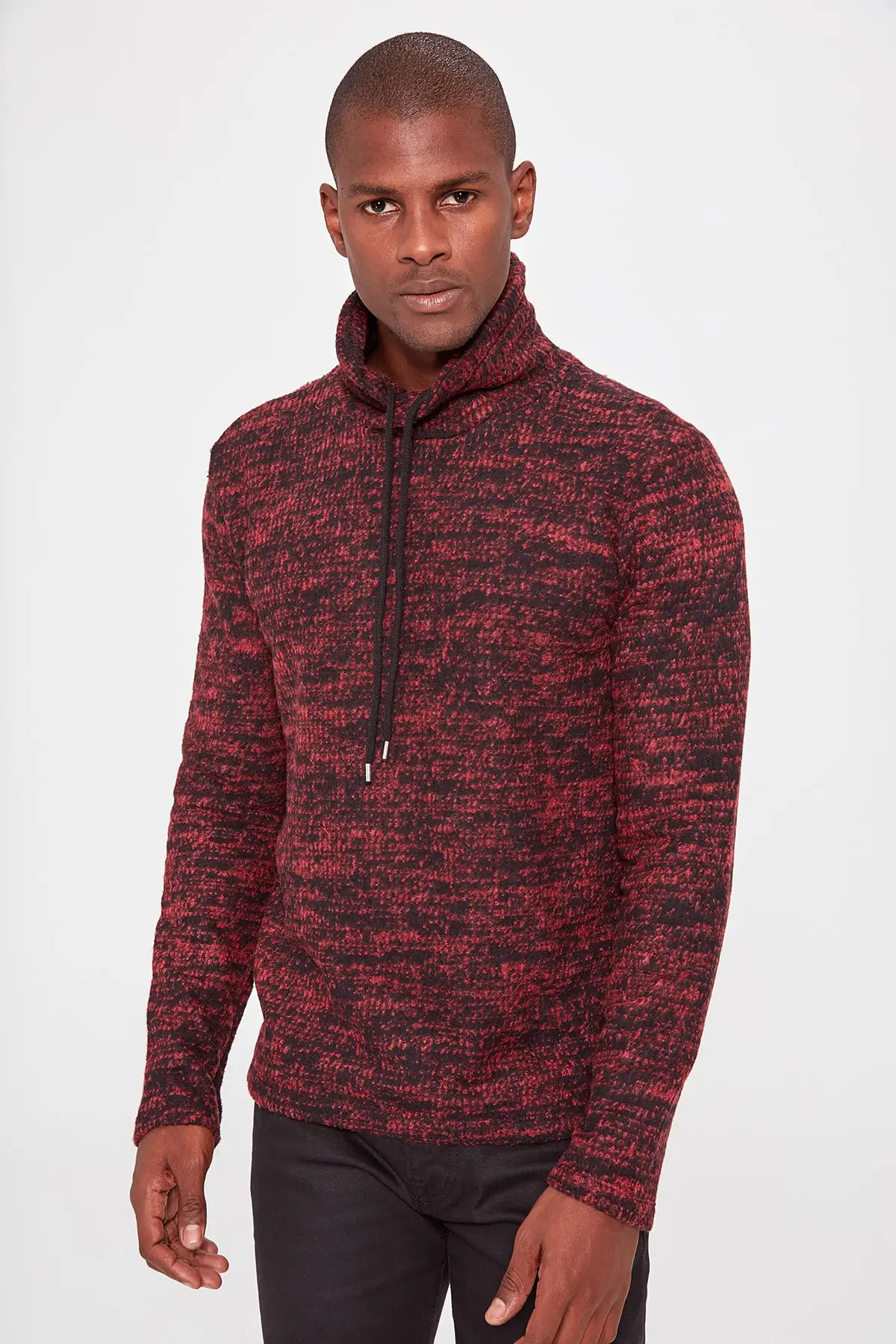 Trendyol Men Funnel Collar Knitted Sweater New TMNAW20KZ0907 |