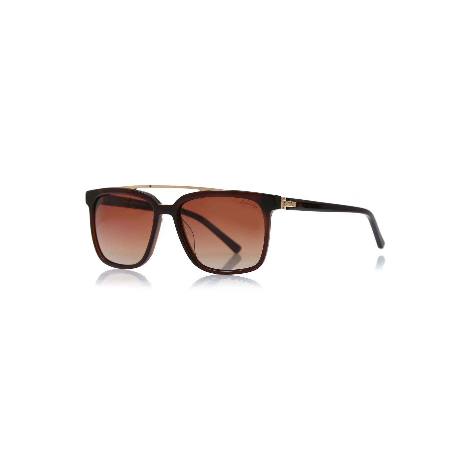 

Men's sunglasses mu 1922a 01 bone bone Brown organic square square 60-17-145 mustang