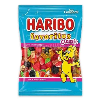 

Favorite Classic Haribo 90 gr. 5 References varied
