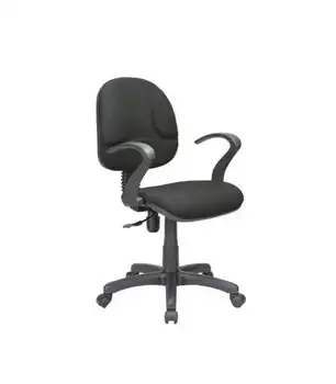 

Swivel chair with arms two colors to choose from.