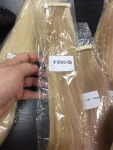 Chocolate-Cinta de cabello Remy de 16 -18, 60g, brasileña, 100%, extensiones de cabello humano, cola de caballo