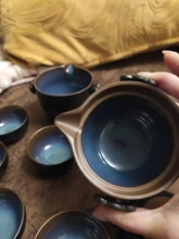 Juego de té chino de alta calidad, juego de té de viaje, té de Kung Fu, taza de té portátil de cerámica, tazas de té Gaiwan de Ceremonia de té