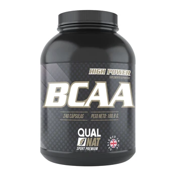 

BCAA | bcaa amino acids | B6 vitamins, b2 | Muscle mass | Burning fat | Muscle supplement | 100% Natural | 240 capsules | Qualnat