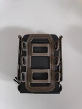 Bolsa de revista táctica Molle para Ar15 M4 5,56 7,62 9mm escorpión rápido Mag de liberación rápida Mag TPR funda con cubierta caja de engranaje de caza