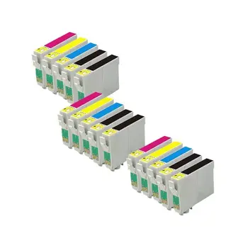 

Pack Of 15 Compatible Ink Cartridges Epson T0711 T0712 T0713 T0714