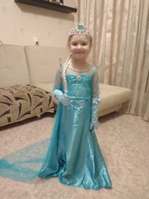 Princess-Dress Fantasy Long-Sleeve Birthday-Party Girls Elegant Summer 4-10T