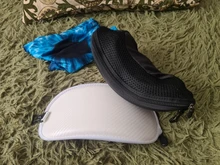 Funda protectora de gafas para esquiar en la nieve (sin gafas), Estuche Duro con cremallera