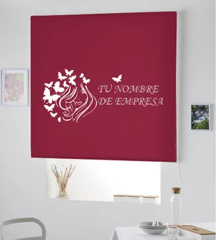 

Blind Iroa with themed and company name/Salon beauty! ROLLER BLINDS TRANSLUCENT! (NETWORK 100X175)