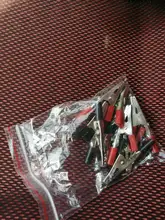 Cable Charging-Clamp Crocodile-Clip Clamp-Length Plastic-Handle Lead-Test Metal Insulated