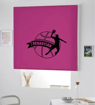 

Blind Iroa customizable/Basketball Ball! ROLLER BLINDS TRANSLUCENT! (FUCHSIA 100X175)