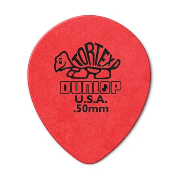 

413R.50 Tortex teardrop mediators 72 PCs, drop, thickness 0,50mm, Dunlop