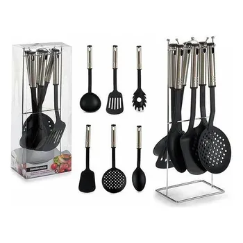 

Kitchen Utensils Set Steel (6 Pieces) (11 x 38,5 x 15,5 cm)