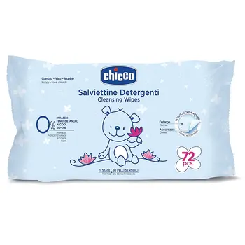 

Wet wipes Chicco 72 PCs 0 M + (no valve)